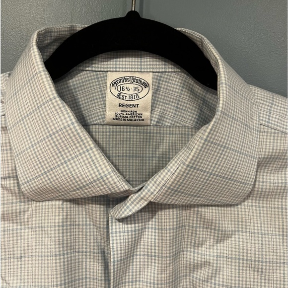 Brooks Brothers Regent Dress Shirt 16.5 35 16 1/2 - Picture 2 of 5